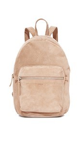 BAGGU Leather Backpack