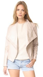 BB Dakota Gracelyn Drape Front Jacket
