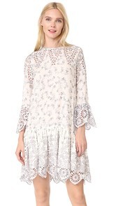 Ganni Emile Lace Dress