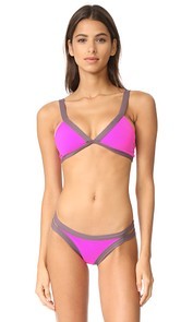 L*Space Colorblock Farrah Bikini Top