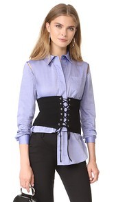 Milly Lace Up Knit Corset