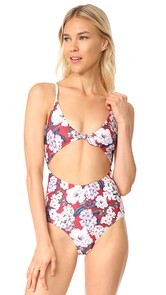 MINKPINK Marlena Floral One Piece Swimsuit