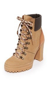 See by Chloe Eileen Lace Up Boots