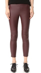 David Lerner Moto Legging with Back Zip