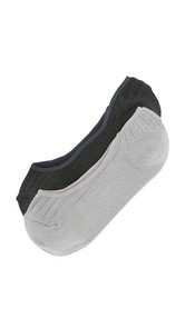 Madewell Basic No Show Sock 2 Pack
