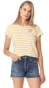 SUNDRY Mini Star Short Sleeve Tee