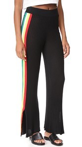 Wildfox Alaya Racing Stripe Pants