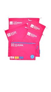 Flight 001 Go Clean Bag Set