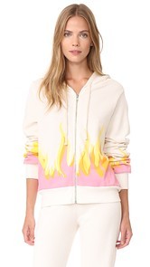 Wildfox Wildfire Prescott Zip Hoodie