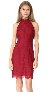 BB Dakota Cherie High Neck Lace Dress