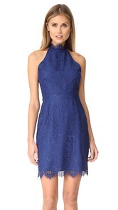 BB Dakota Cherie High Neck Lace Dress
