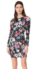 Black Halo Lively Mini Dress