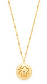 Ben-Amun Simple Gold Locket Necklace