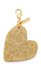 Edie Parker Heart Keychain