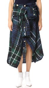 Faith Connexion Tweed Skirt