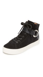 Frye Lena Harness High Top Sneakers