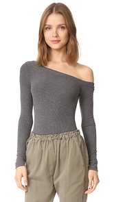 GETTING BACK TO SQUARE ONE One Shoulder Pullover