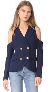 LAVEER Open Shoulder Kadette Blazer