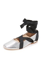 Loeffler Randall Wrap Ballet Flats