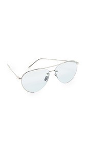 Linda Farrow Luxe Aviator Sunglasses