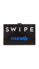 Milly Swipe Box Clutch