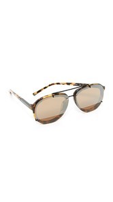 3.1 Phillip Lim Mirrored Aviator Sunglasses