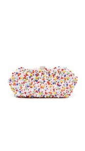 Santi Multi Bead Embroidered Clutch