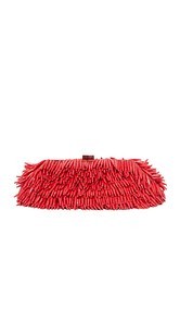 Santi Bead Fringe Clutch