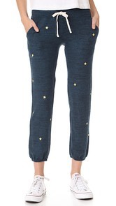 SUNDRY Star Patches Pocket Sweatpants