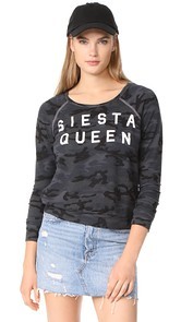 SUNDRY Siesta Queen Active Pullover