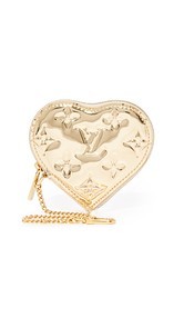 What Goes Around Comes Around Louis Vuitton Mirror Heart Coin Purse (Previously Owned)