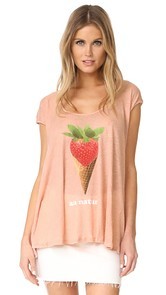 Wildfox Au Naturel Tee