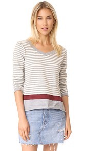 Wilt Extreme Striped Pullover