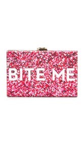 Milly Glitter Bite Me Clutch