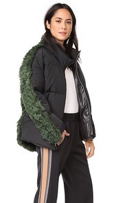 Sandy Liang Lorne Down Coat