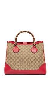 What Goes Around Comes Around Gucci Bamboo Diana Tote (Previously Owned)