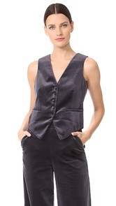 FRAME Velvet Vest