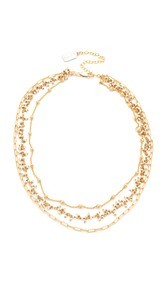 Ela Rae Three Layer Collar Necklace