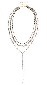 Ela Rae Three Layer Lariat Necklace