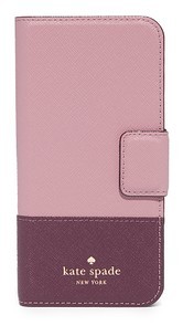 Kate Spade New York Leather Wrap Folio iPhone 7 Case