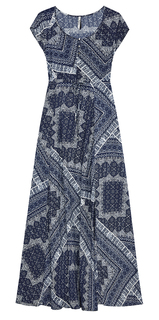 Длинное платье с принтом Pepe Jeans London