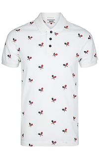 поло с принтом Tommy Hilfiger