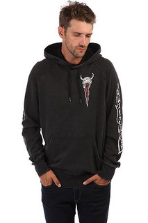 Толстовка кенгуру Quiksilver Burnburn Black