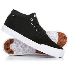 Кеды кроссовки низкие Quiksilver Verant Mid Black/White