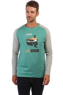 Лонгслив Запорожец Utochka Green/Light Gray