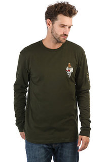 Лонгслив DC Death &amp; Glory Dark Olive