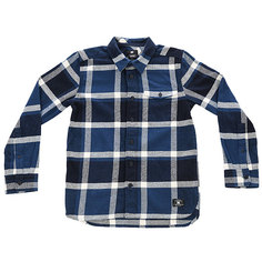 Рубашка в клетку детская DC Marsha Boy Washed Indigo