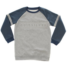Свитшот детский Quiksilver Mebokcrewyouth Light Grey Heather
