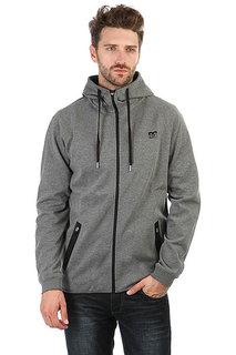 Толстовка свитшот DC Woodmoor Charcoal Heather