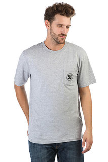 Футболка DC Wheel Of Steelo Grey Heather